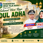Sambut Idul Adha 1447 H, Kades Taja Raya 1 Ajak Warga Perkuat Kepedulian Sosial file_0000000011187208b300c853779e7db1